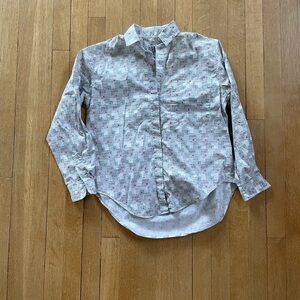 Tarazzia Funky Patterned Button Down Shirt